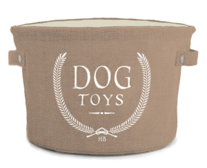 Harry Barker dog toys toy bin