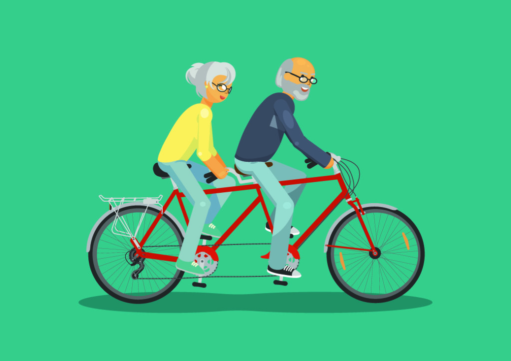 Marin Magazine Healthy Marin couple bike