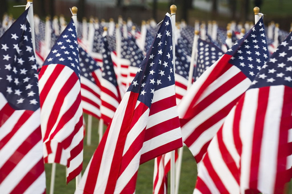 Marin Magazine Memorial Day Flags