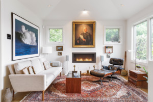 A house feels like a home when filled with family treasures.