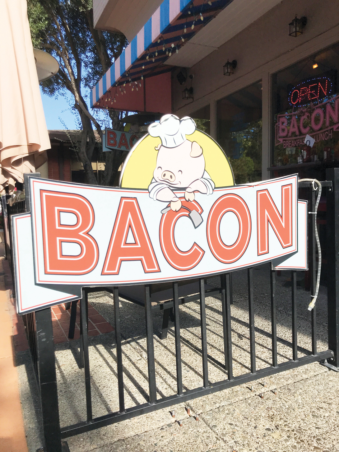 Bacon in Novato.