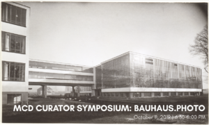 MCD Curator Symposium: “bauhaus.photo” @ Museum of Craft and Design | | |