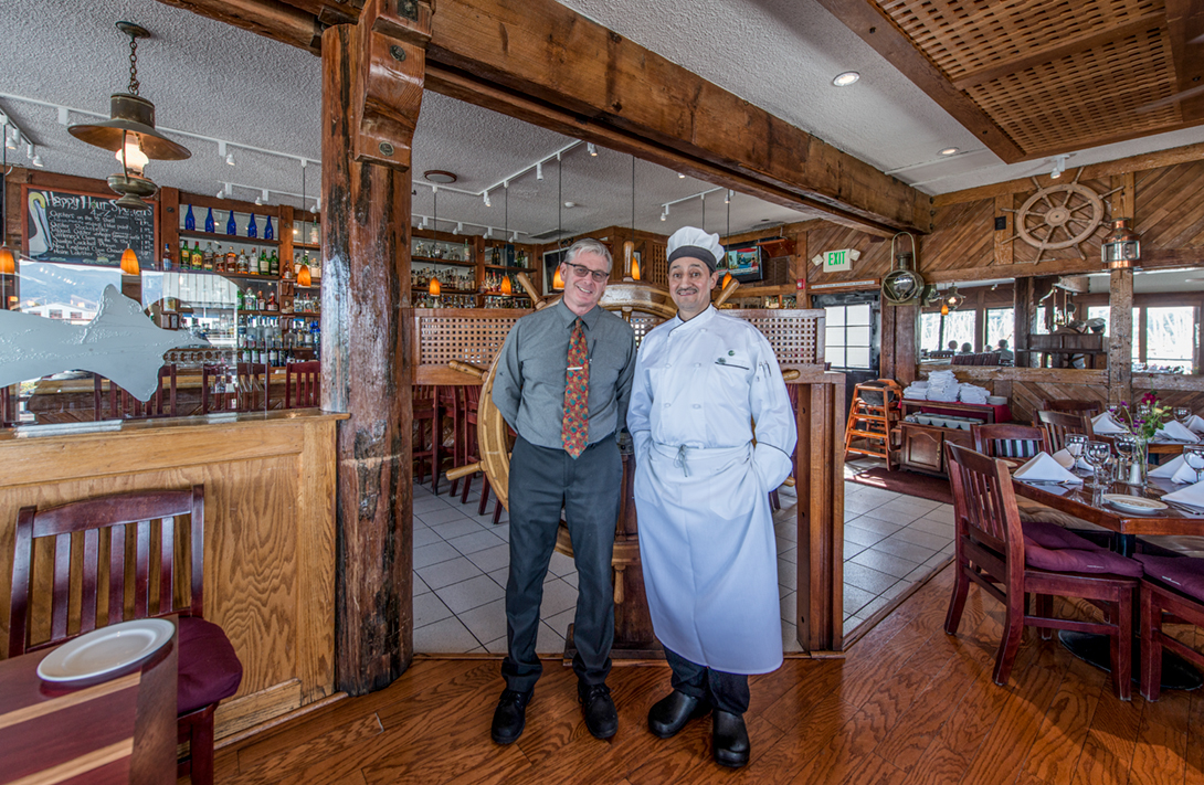 RICHARD MAYFIELD AND FIDEL CHACON Owner and Executive Chef at Seafood Peddler
