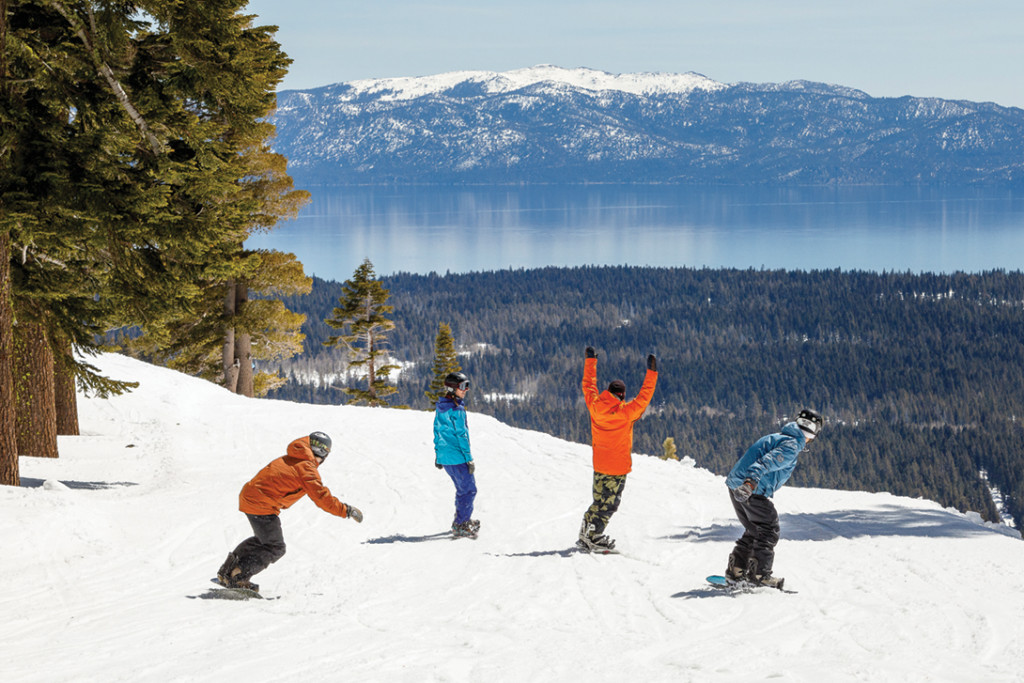 lake view at Squaw Valley Alpine Meadows