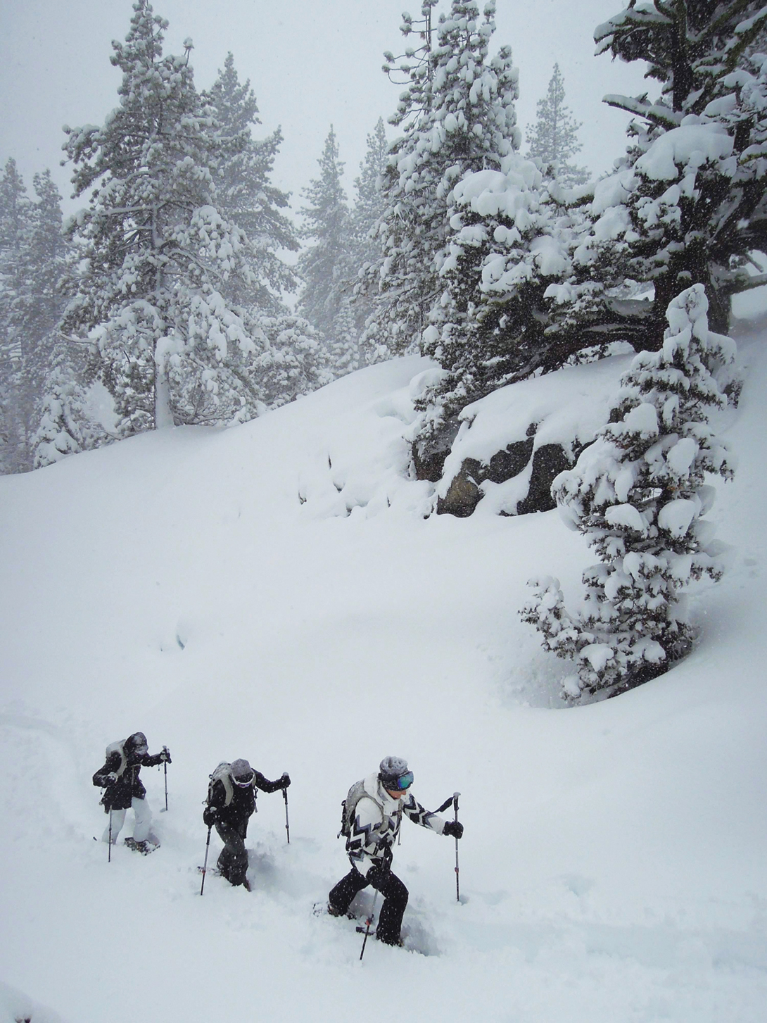 Alpenglow Expeditions' snowshoeing Squaw