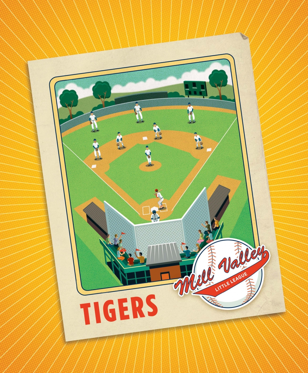Marin Magazine Little League Poster