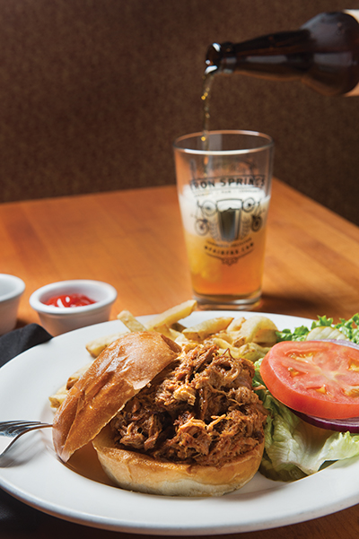 Marin Magazine Pulled Pork Burger