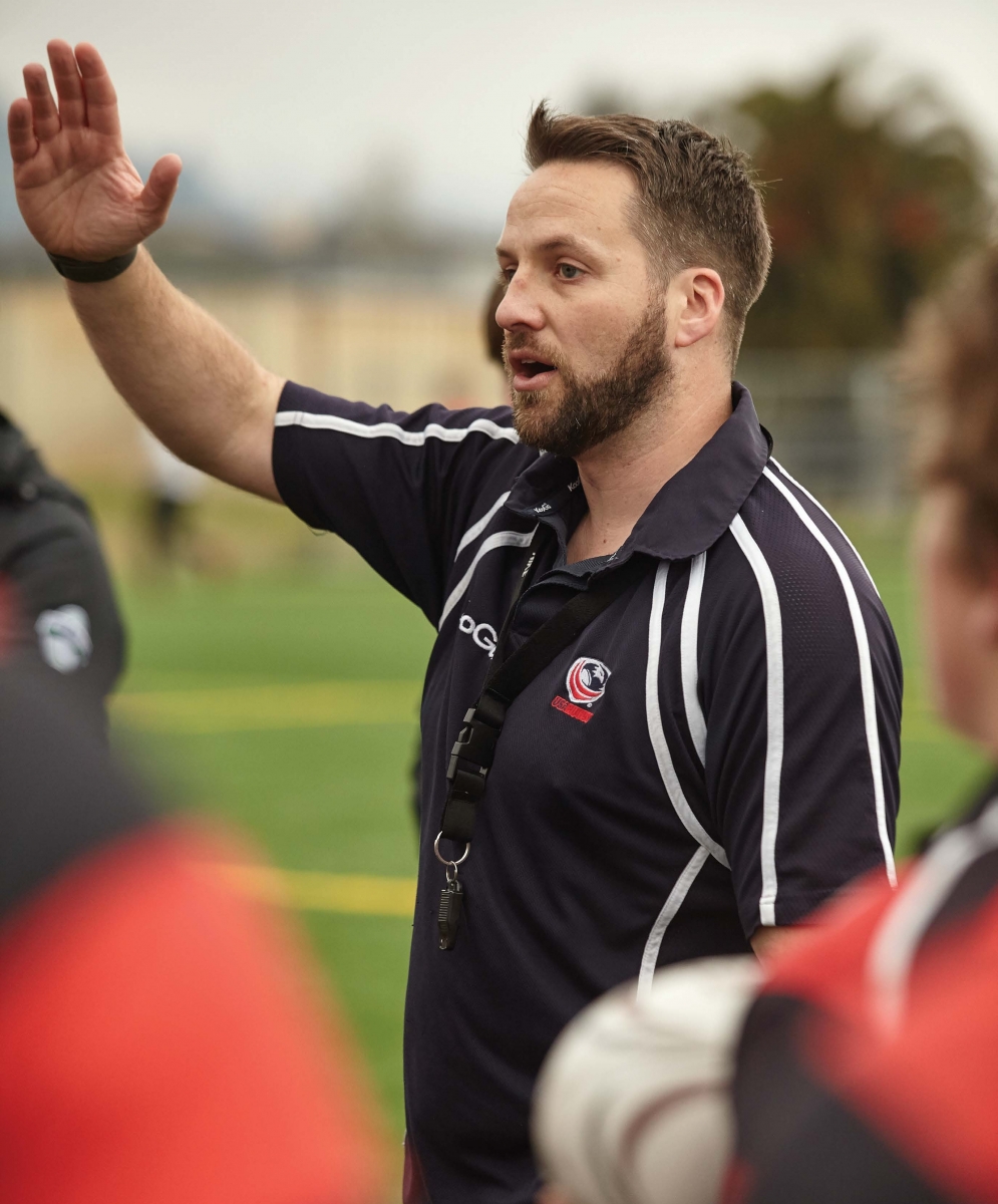 Rugby coach